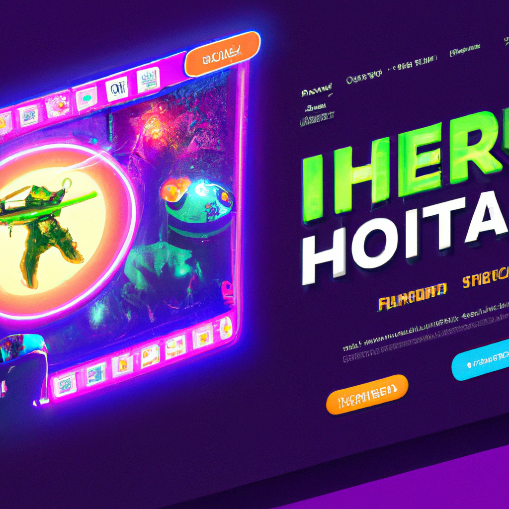 ArcadeVault hero: neon arena montage